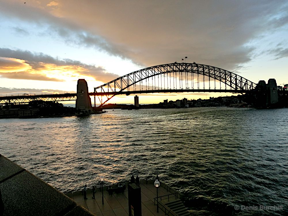 Sydney Harbour Bridge from Sydney Opera House